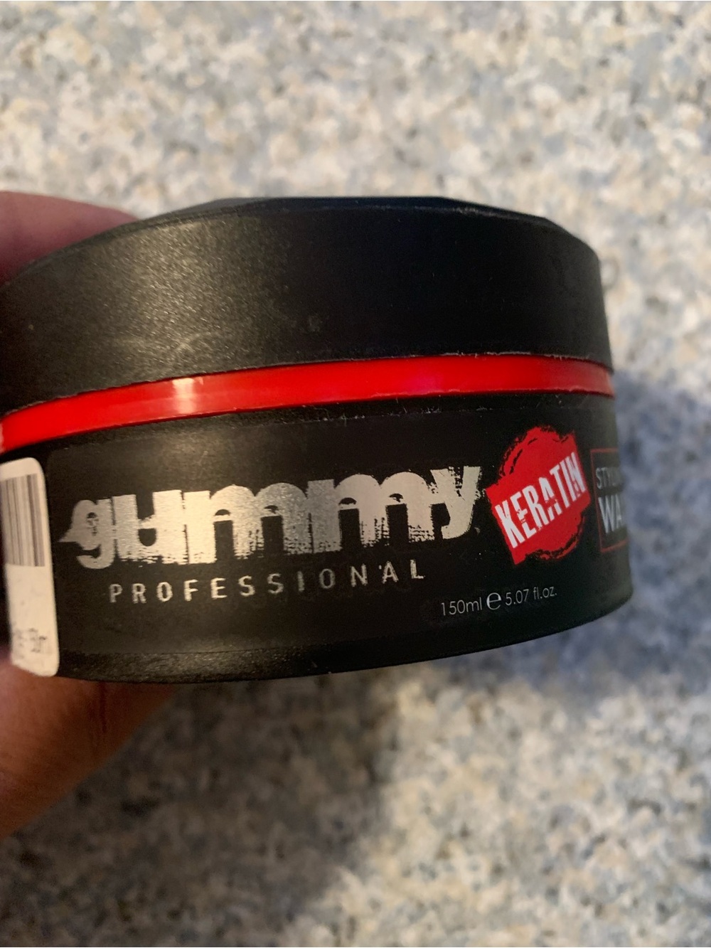 Gummy Professional Keratin Styling Wax Ultra Hold Exp 10/28